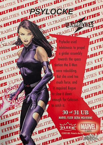 Psylocke back card image