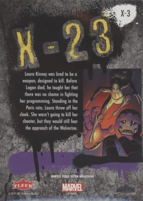 X-23 back card image