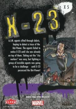 X-23 back card image