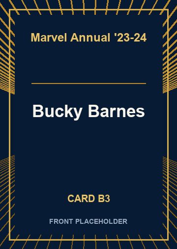 Bucky Barnes card thumbnail