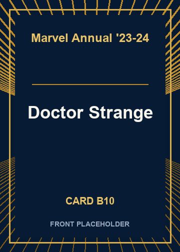Doctor Strange card thumbnail