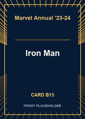 Iron Man card thumbnail