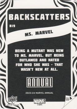 Ms Marvel back card image