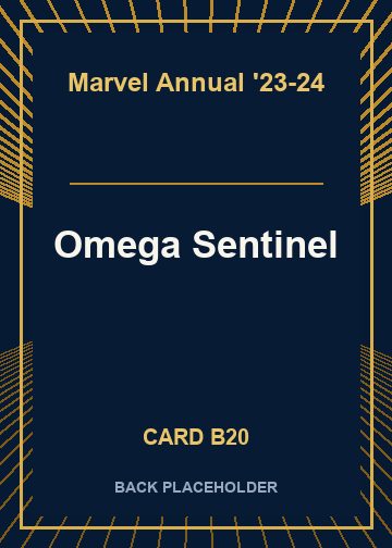 Omega Sentinel back card image