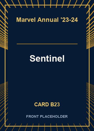 Sentinel card thumbnail