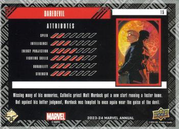 Daredevil back artwork