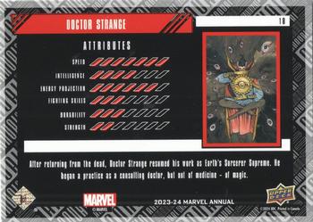 Doctor Strange back artwork