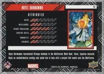 Doyle Dormammu back artwork