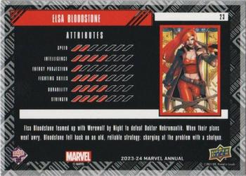 Elsa Bloodstone back artwork
