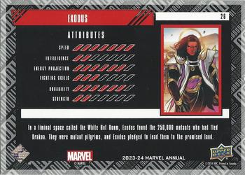 Exodus back artwork