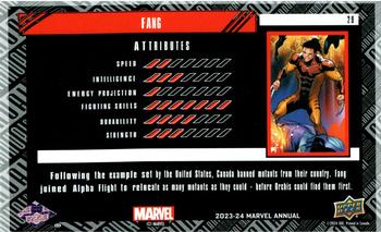 Fang back artwork