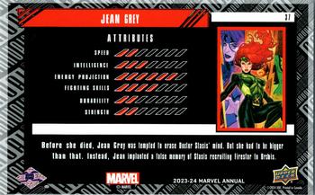 Jean Grey back card image