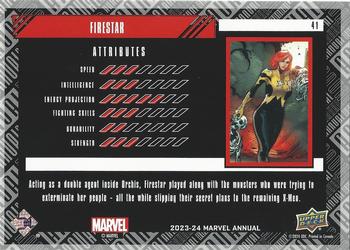 Firestar back card image