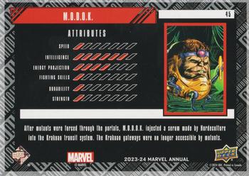 M.O.D.O.K. back card image