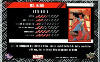 Ms. Marvel back card image