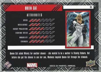 Queen Cat back card image