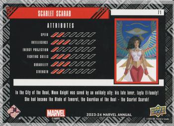 Scarlet Scarab back card image