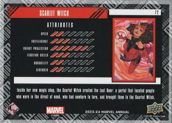 Scarlet Witch back card image