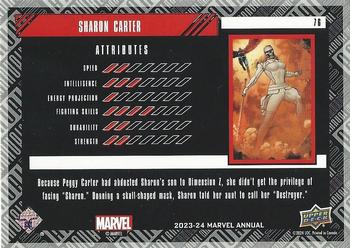 Sharon Carter back card image