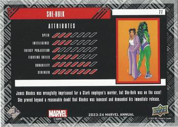 She-Hulk back card image