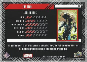 The Dead back card image