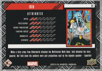Toth back card image