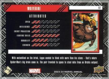 Wolverine back card image