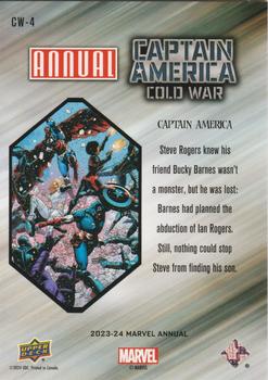 Captain America back card image