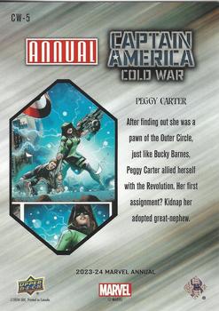 Peggy Carter back card image