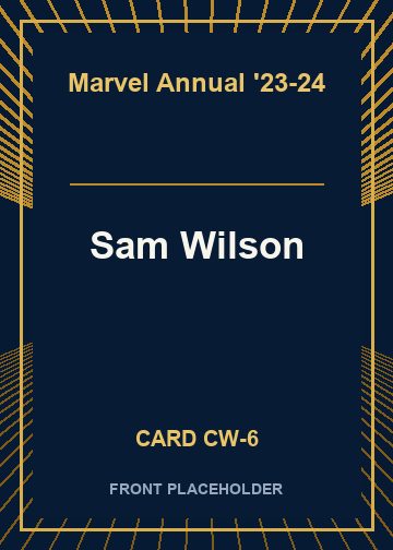Sam Wilson card thumbnail