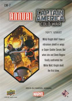 Misty Knight back card image