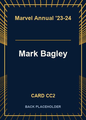 Mark Bagley back card image