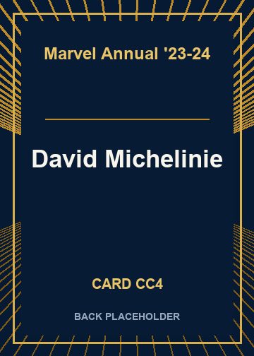 David Michelinie back card image