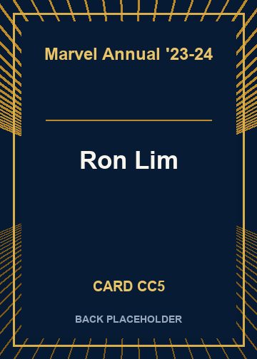 Ron Lim back card image