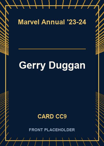 Gerry Duggan card thumbnail