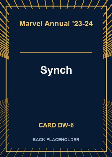 Synch back card image