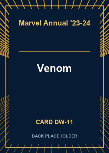 Venom back card image