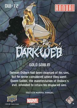 Gold Goblin back card image