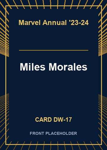 Miles Morales card thumbnail