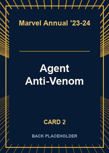 Agent Anti-Venom back card image
