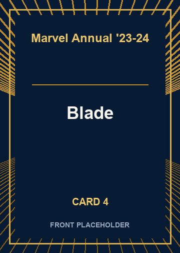 Blade front card image