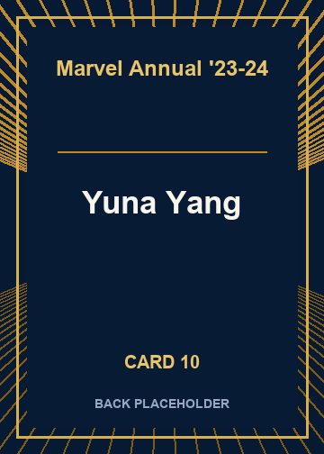 Yuna Yang back card image