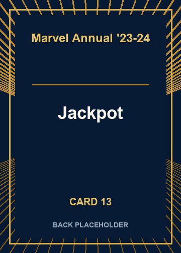Jackpot back card image