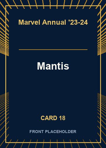Mantis front card image