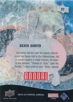 Silver Surfer back card image