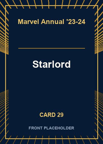 Starlord card thumbnail