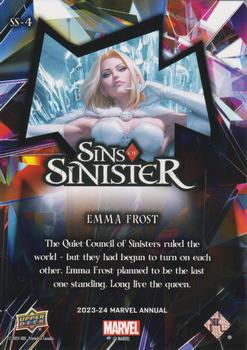 Emma Frost back card image
