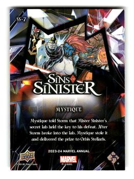 Mystique back card image