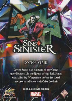 Doctor Stasis back card image