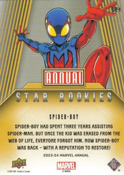Spider-Boy back card image